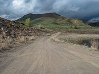 Road in Colorado: Open Space, Beach, and Lake