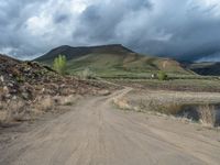 Road in Colorado: Open Space, Beach, and Lake