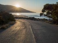 Straight Road at Dawn