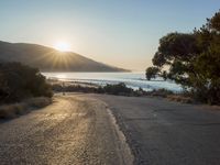 Straight Road at Dawn