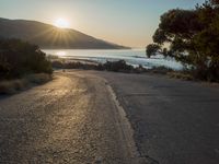 Straight Road at Dawn