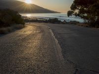 Straight Road at Dawn