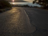 Straight Road at Dawn