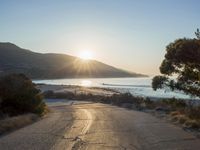 Straight Road at Dawn