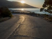 Straight Road at Dawn