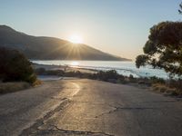 Straight Road at Dawn