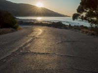 Straight Road at Dawn