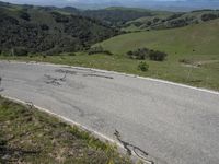 Scenic Road in California, USA