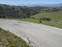 Scenic Road in California, USA