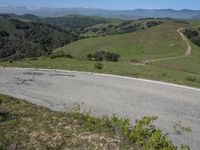 Scenic Road in California, USA