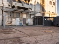 Road in Los Angeles: Industrial Backdrop