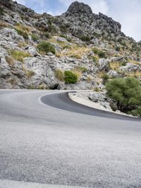 Scenic Road in Spain