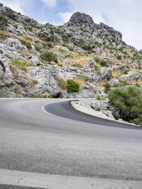 Scenic Road in Spain