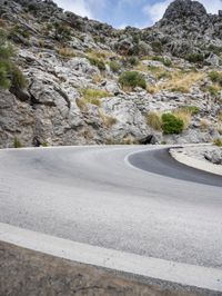 Scenic Road in Spain