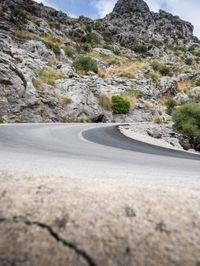 Scenic Road in Spain
