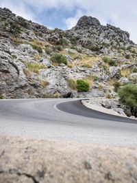 Scenic Road in Spain