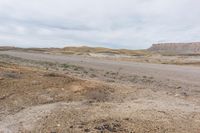 Road through the Utah Desert