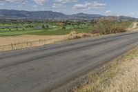 Road in Kelowna, British Columbia, Canada