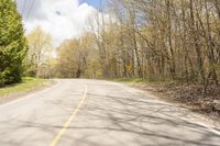 Road Landscape in Ontario, Canada 001