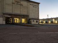Road to Los Angeles: Sunrise Over Asphalt and Open Spaces