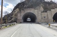 Road in Malibu, California, USA