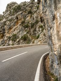 Road in Mallorca, Spain