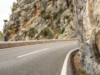 Scenic Road in Mallorca, Spain