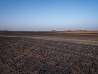 Road in Moroccan Desert under Clear Sky