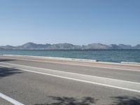 Road with Nature and Ocean Views in Mallorca