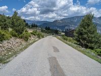 Road in the Pyrenees, Spain