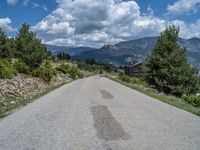 Road in the Pyrenees, Spain