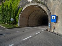 Road in the Pyrenees of Spain: A Mountain Landscape