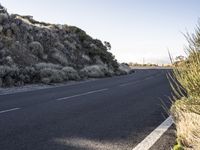 Road in Spain with Clear Sky