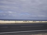 Coastal Road in Spain Landscape