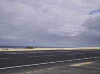 Coastal Road in Spain Landscape