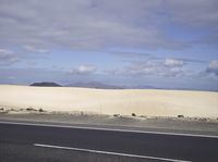 Coastal Road in Spain Landscape