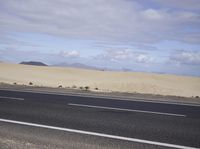 Coastal Road in Spain Landscape