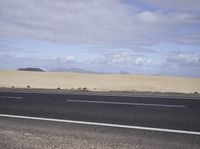 Coastal Road in Spain Landscape