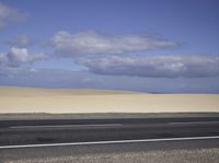 Coastal Road in Spain Landscape