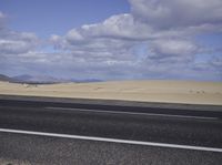 Coastal Road in Spain Landscape