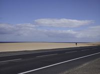 Coastal Road in Spain Landscape