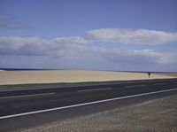 Coastal Road in Spain Landscape