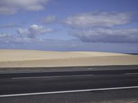 Coastal Road in Spain Landscape