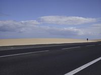 Coastal Road in Spain Landscape