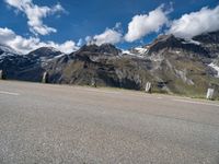 Road Surface: Asphalt on a Mountain Slope