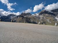 Road Surface: Asphalt on a Mountain Slope