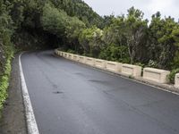 Scenic Road in Tenerife, Spain