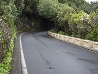 Scenic Road in Tenerife, Spain