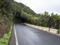 Scenic Road in Tenerife, Spain