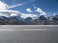 Road through the Austrian highlands